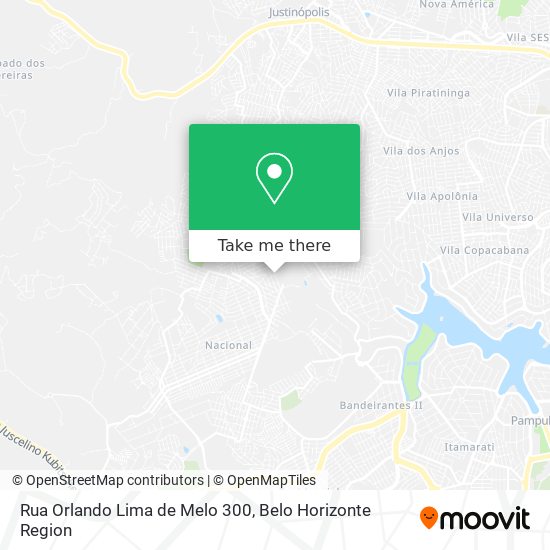 Rua Orlando Lima de Melo 300 map