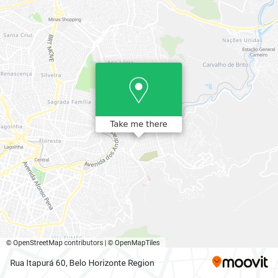 Rua Itapurá 60 map