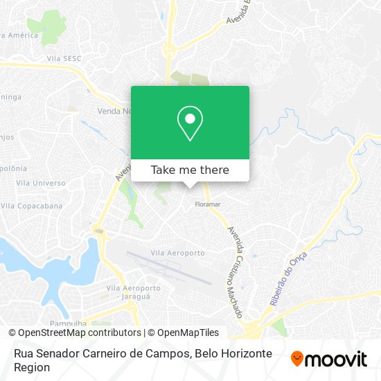 Rua Senador Carneiro de Campos map