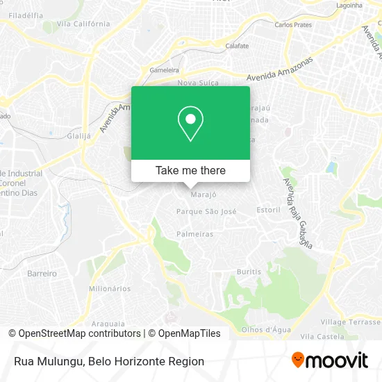 Rua Mulungu map