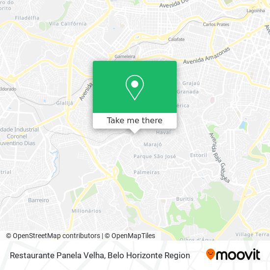Restaurante Panela Velha map