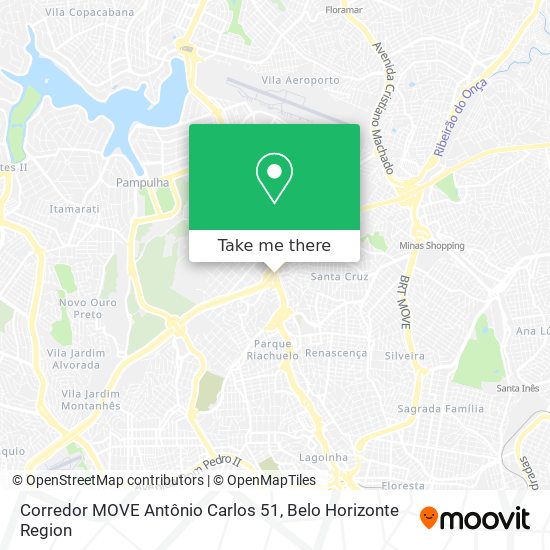 Corredor MOVE Antônio Carlos 51 map