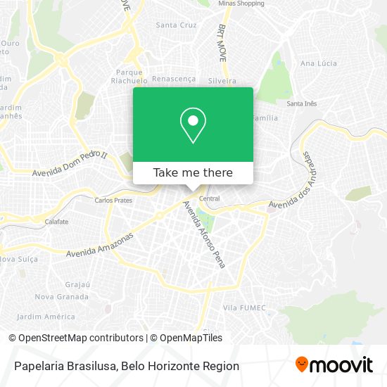Papelaria Brasilusa map