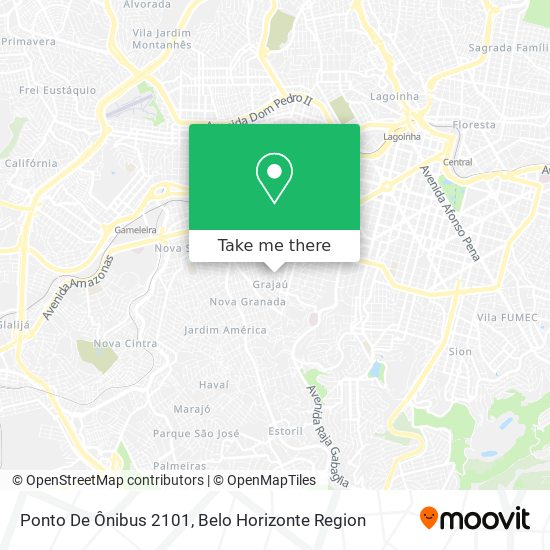 Ponto De Ônibus 2101 map