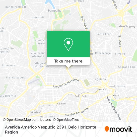 Avenida Américo Vespúcio 2391 map