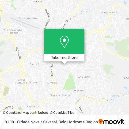 Mapa 8108 - Cidade Nova / Savassi