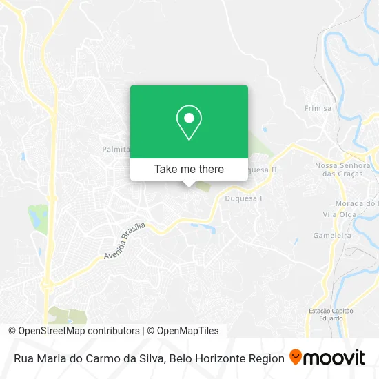 Rua Maria do Carmo da Silva map