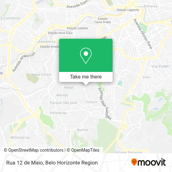 Rua 12 de Maio map
