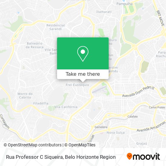 Rua Professor C Siqueira map