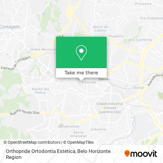 Orthopride Ortodontia Estética map