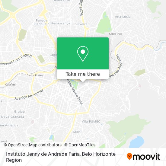 Mapa Instituto Jenny de Andrade Faria
