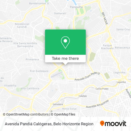 Avenida Pandiá Calógeras map