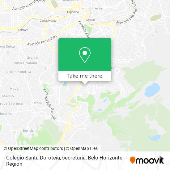 Colégio Santa Doroteia, secretaria map