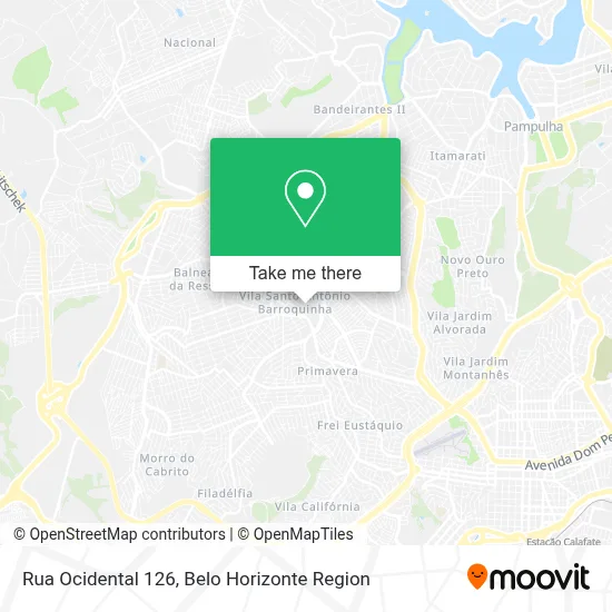 Rua Ocidental 126 map