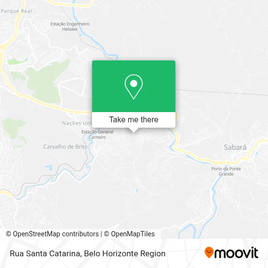 Rua Santa Catarina map