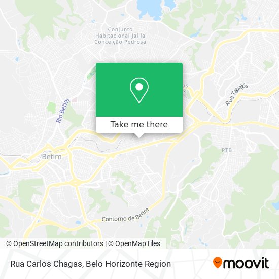 Rua Carlos Chagas map