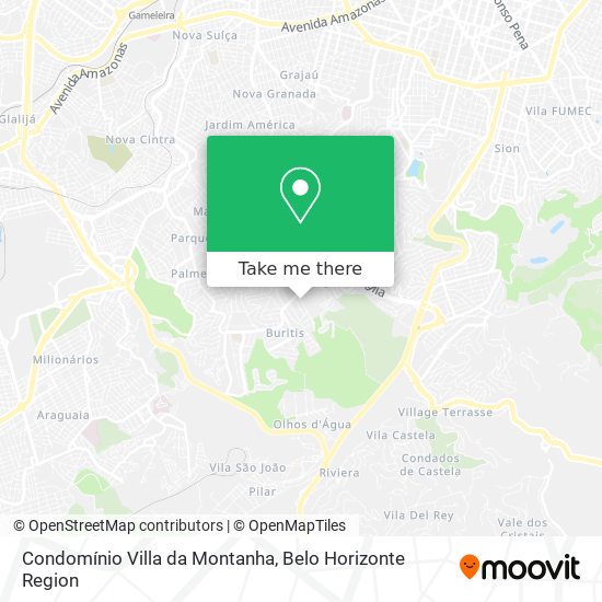 Condomínio Villa da Montanha map