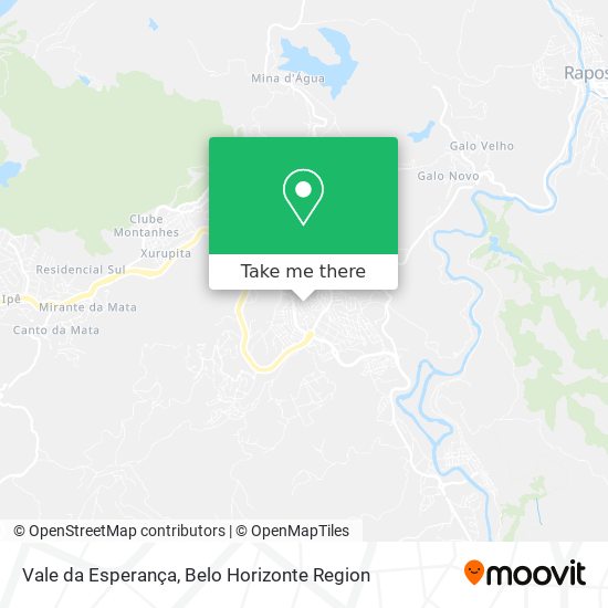 Vale da Esperança map