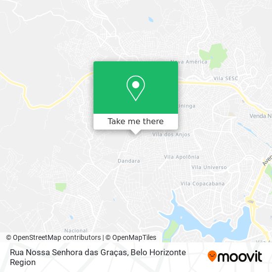 Rua Nossa Senhora das Graças map