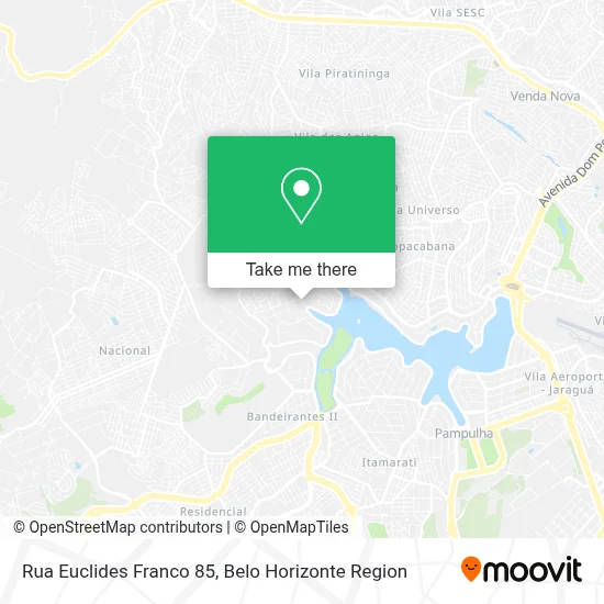 Rua Euclides Franco 85 map