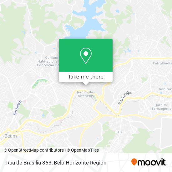 Rua de Brasília 863 map