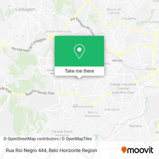 Rua Rio Negro 444 map