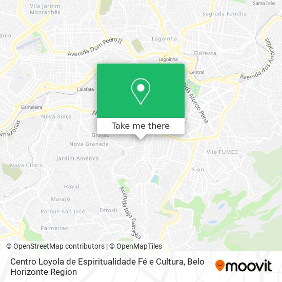 Centro Loyola de Espiritualidade Fé e Cultura map