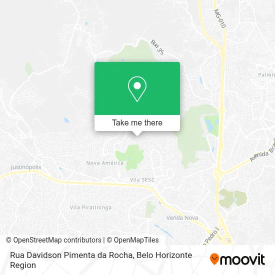 Rua Davidson Pimenta da Rocha map