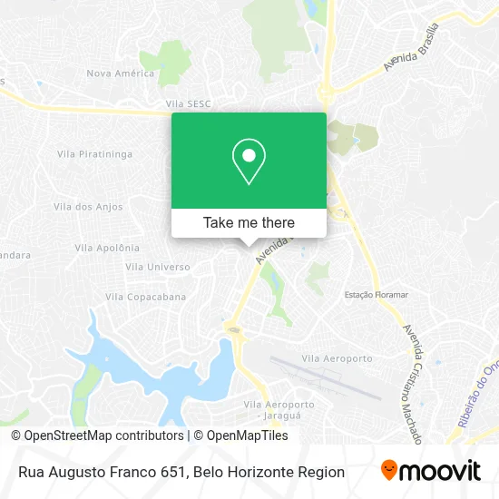 Rua Augusto Franco 651 map