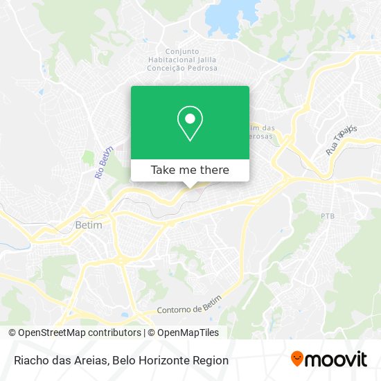 Riacho das Areias map