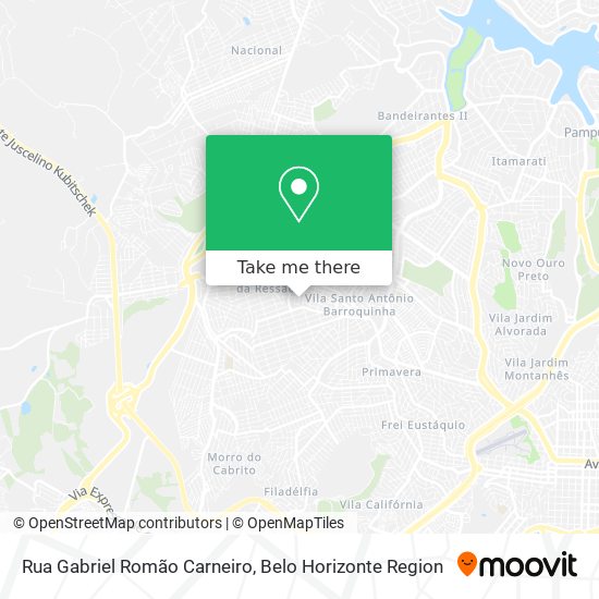 Rua Gabriel Romão Carneiro map