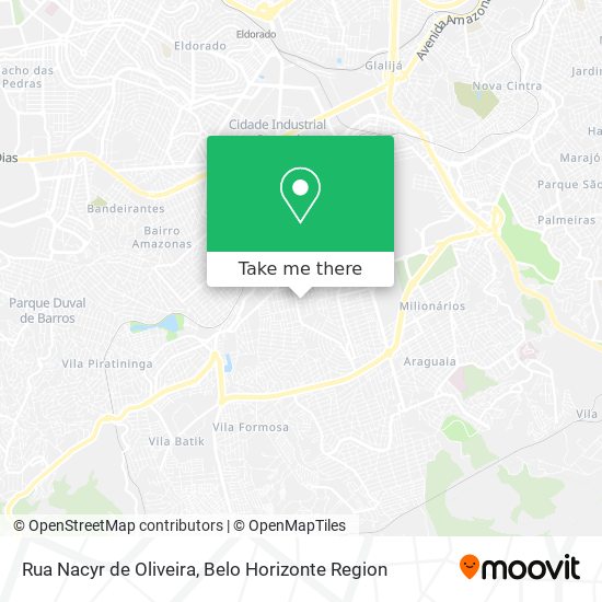 Rua Nacyr de Oliveira map
