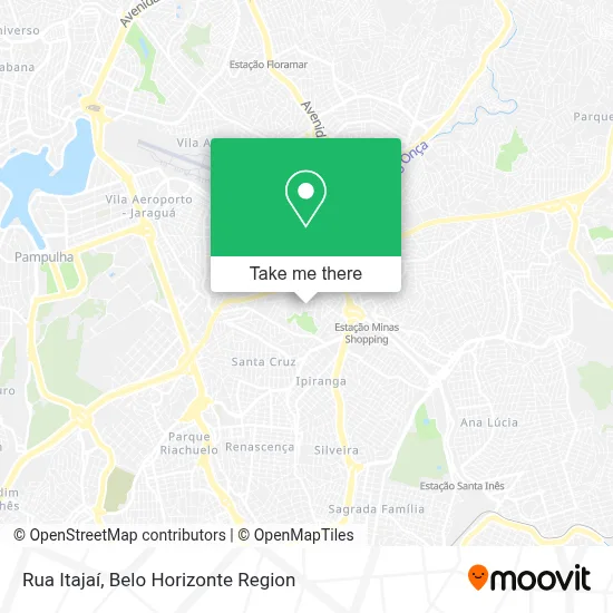 Rua Itajaí map