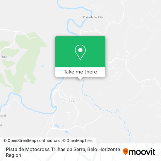 Pista de Motocross Trilhas da Serra map