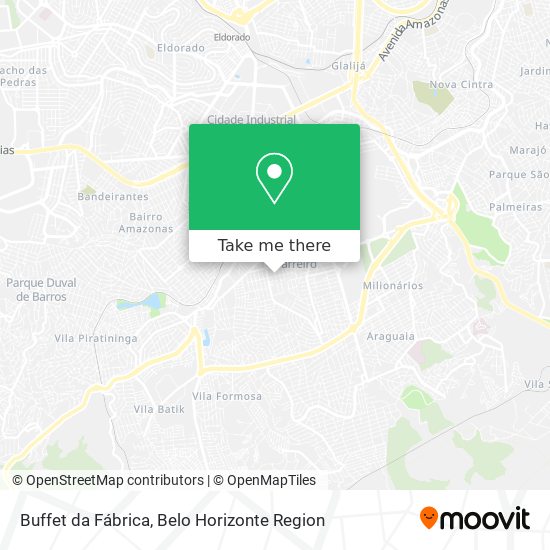 Buffet da Fábrica map