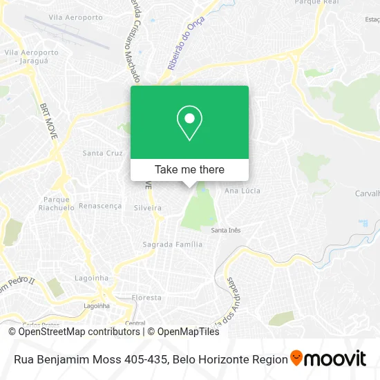 Rua Benjamim Moss 405-435 map