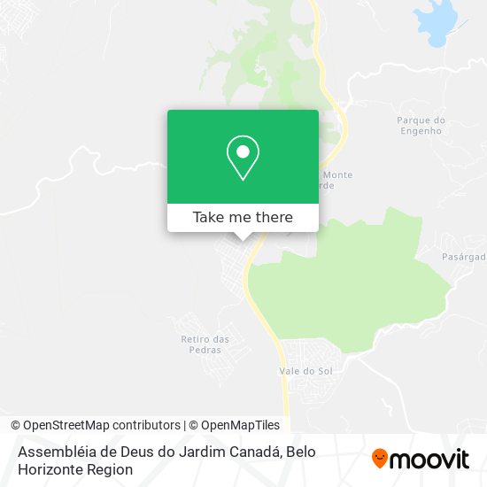 Assembléia de Deus do Jardim Canadá map