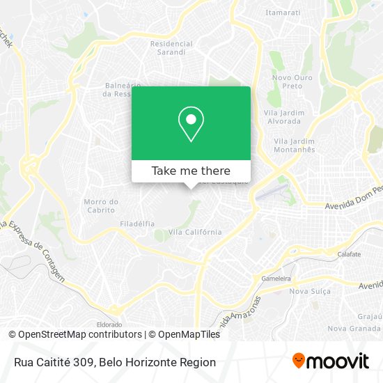 Rua Caitité 309 map