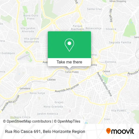 Rua Rio Casca 691 map