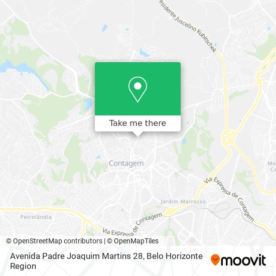Avenida Padre Joaquim Martins 28 map