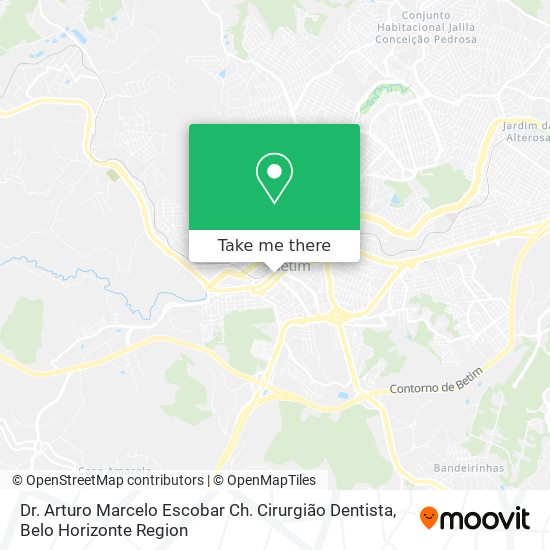 Dr. Arturo Marcelo Escobar Ch. Cirurgião Dentista map