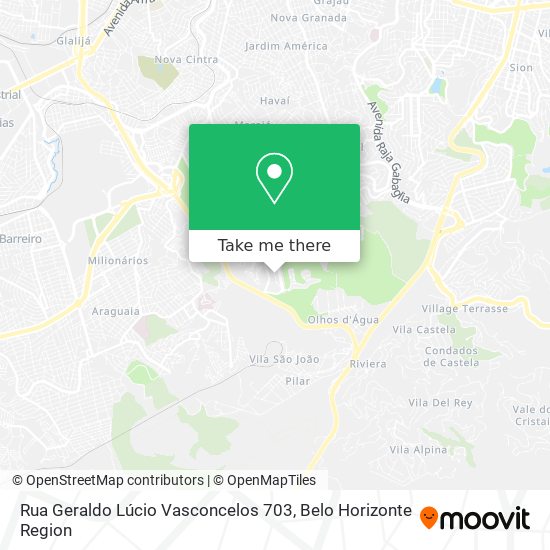 Rua Geraldo Lúcio Vasconcelos 703 map