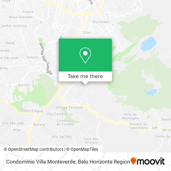 Condomínio Villa Monteverde map