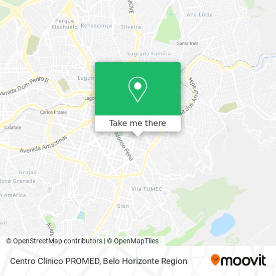 Centro Clínico PROMED map