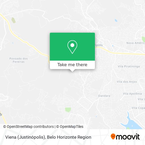 Viena (Justinópolis) map