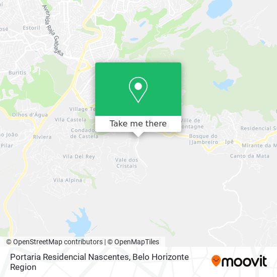 Portaria Residencial Nascentes map