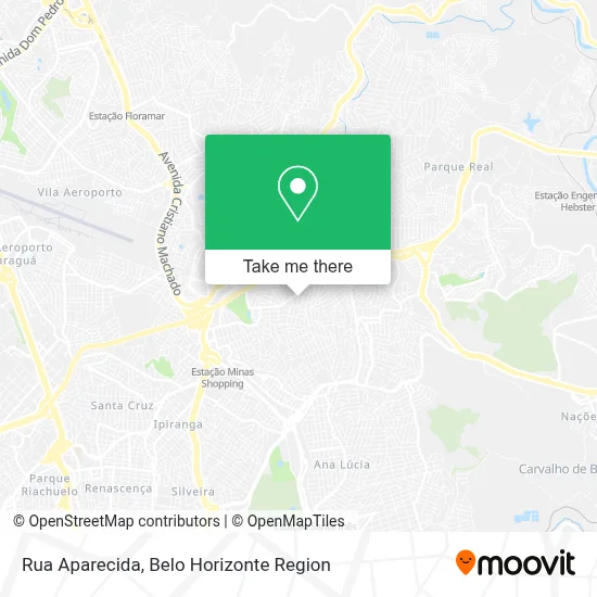 Rua Aparecida map
