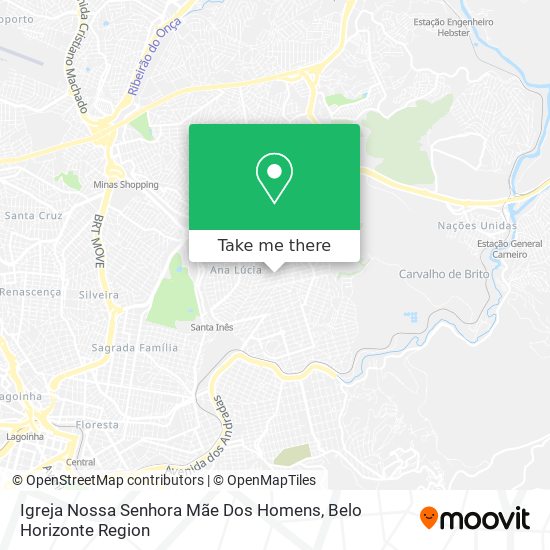 Igreja Nossa Senhora Mãe Dos Homens map
