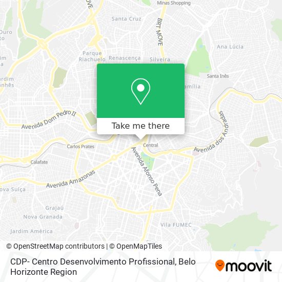CDP- Centro Desenvolvimento Profissional map
