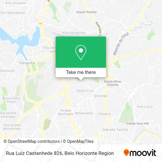 Rua Luiz Castanhede 826 map